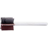 PFERD TOOLS 44403252 PAARD korund vakslijper F Ø 20x20mm schacht-Ø 6 mm lengte 60 mm lamellen 6x2 lamellen A120 voor fijnschuren en finish Diameter 20 mm 10