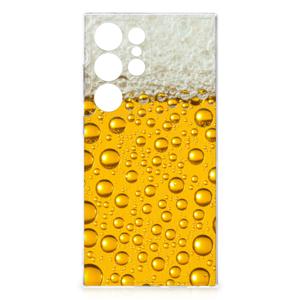 Samsung Galaxy S24 Ultra Siliconen Case Bier