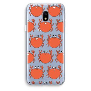 Krab: Samsung Galaxy J3 (2017) Transparant Hoesje