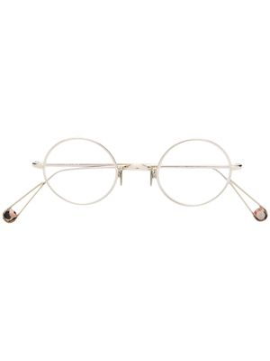Ahlem lunettes de vue à monture ronde - Métallisé