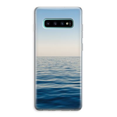 Water horizon: Samsung Galaxy S10 Plus Transparant Hoesje