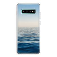 Water horizon: Samsung Galaxy S10 Plus Transparant Hoesje