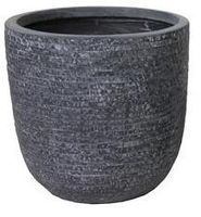 Utah Egg Pot Graphite D45H43 - Mcollections