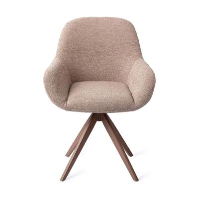 Jesper Home Kushi eetkamerstoel Stone Haze turn brown