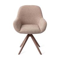 Jesper Home Kushi eetkamerstoel Stone Haze turn brown