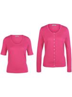 Twinset 100% katoen Van Peter Hahn pink