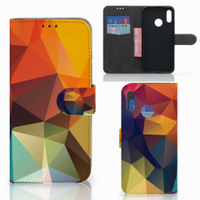 Huawei P Smart 2019 Book Case Polygon Color - thumbnail