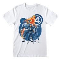 Fantastic 4 T-Shirt Group Size M