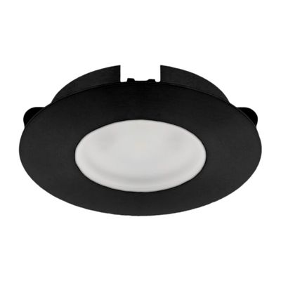 LED meubelinbouwspot zwart 2.3W 3000K 180 lumen dimbaar Lumiko Lagos