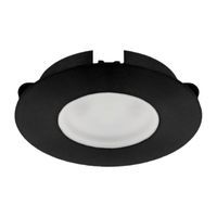 LED meubelinbouwspot zwart 2.3W 3000K 180 lumen dimbaar Lumiko Lagos
