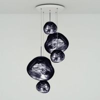 Tom Dixon Melt Large Round LED Hanglamp - Smoke - thumbnail