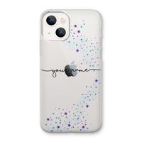 Sterren: iPhone 13 mini Transparant Hoesje