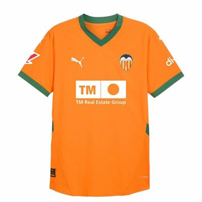 Heren Voetbal T-shirt met Korte Mouwen Puma Valencia C.F. 3ª Equipación - Maat: M