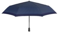 Perletti paraplu automatisch 58 x 104 cm fiberglas blauw - thumbnail