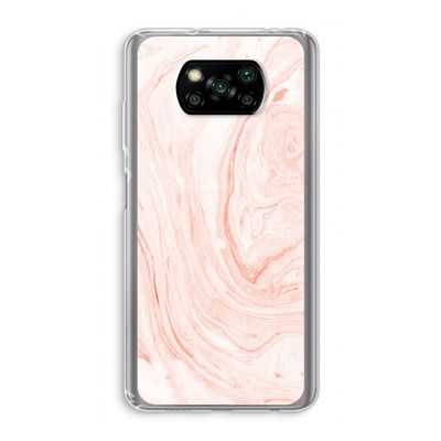 Peach bath: Xiaomi Poco X3 Pro Transparant Hoesje