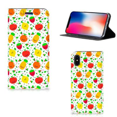 Apple iPhone X | Xs | Flip Style Cover | Fruits