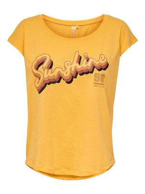 ONLY 15224303 T-shirt Ronde hals Katoen, Polyester