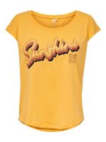 ONLY 15224303 T-shirt Ronde hals Katoen, Polyester - thumbnail