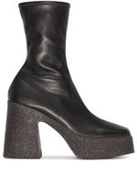 Stella McCartney bottines Skyla à coupe stretch - Noir - thumbnail