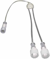 PS36 2 weg verdeler transparant voor kerstverlichting PS36 2 weg verdeler transparant voor kerstverlichting