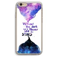 Stars quote: iPhone 6 Plus / 6S Plus Transparant Hoesje