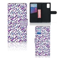 Samsung Galaxy A02s | M02s | Telefoon Hoesje | Feathers Color