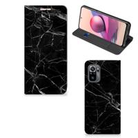 Xiaomi Redmi Note 10 4G | 10S | Poco M5s | Standcase | Marmer Zwart - Origineel Cadeau Vader