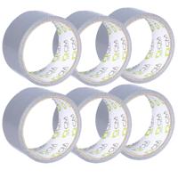 Duct tape - grijs - 6x rol - 48mm x 10m - binnen/buiten