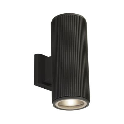 Searchlight Grote up- & downlighterSplot 27cm zwart - 6872BK