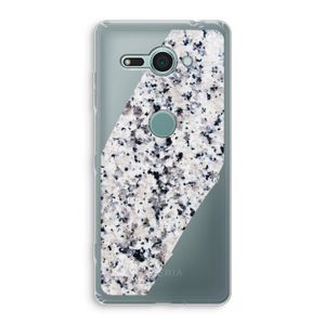 Gespikkelde marmer: Sony Xperia XZ2 Compact Transparant Hoesje