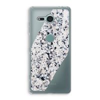 Gespikkelde marmer: Sony Xperia XZ2 Compact Transparant Hoesje