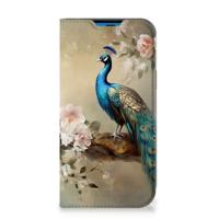 Smartphone hoesje voor iPhone 14 Pro Vintage Pauwen
