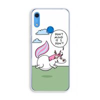 Unicorn: Huawei Y6s Transparant Hoesje