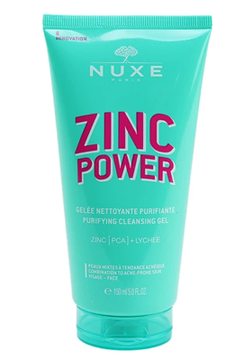 Nuxe Face Zinc Power Purifying Cleansing Gel 150ml