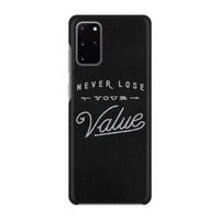 Never lose your value: Volledig geprint Samsung Galaxy S20 Plus Hoesje
