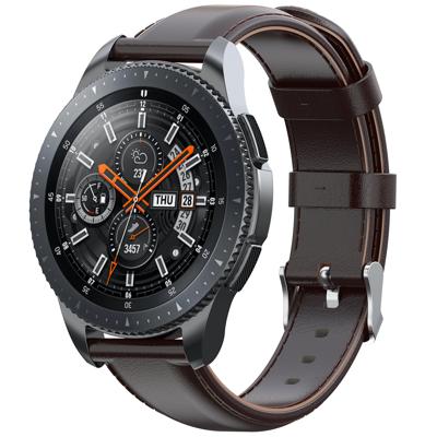 Garmin Vivoactive / Vivomove Leren Band - Donkerbruin Garmin Vivoactive / Vivomove Leren Band - Donkerbruin