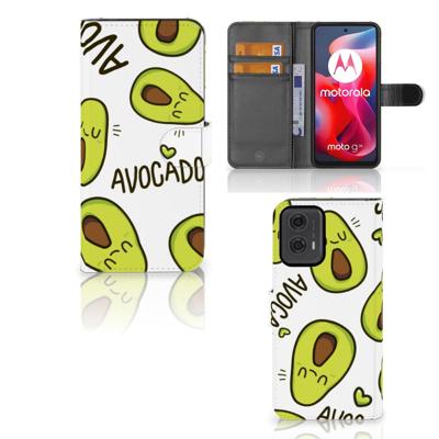 Motorola Moto G24 | G04 | G24 Power Leuk Hoesje Avocado Singing Motorola Moto G24 | G04 | G24 Power Leuk Hoesje Avocado Singing