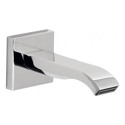 Tres Complementos inbouw uitloop waterval 16 cm messing chroom
