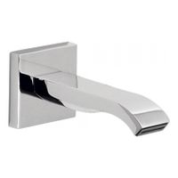 Tres Complementos inbouw uitloop waterval 16 cm messing chroom