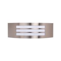 LED Tuinverlichting - Buitenlamp - Manipu 2 - Wand - RVS - E27 - Vierkant - thumbnail
