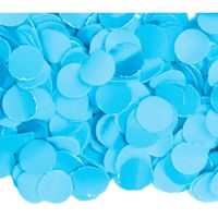 confetti babyblauw, 1 kg
