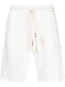 MC2 Saint Barth bermuda à patch logo - Blanc