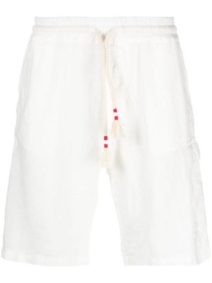 MC2 Saint Barth bermuda à patch logo - Blanc