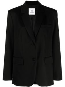 ANINE BING blazer boutonné en laine - Noir