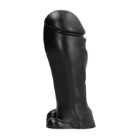 All Black Dildo - 9 / 22 cm