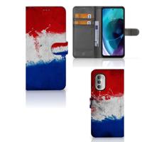 Motorola Moto G51 5G | Bookstyle Case | Nederland Motorola Moto G51 5G | Bookstyle Case | Nederland