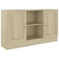 vidaXL Dressoir 120x30,5x70 cm bewerkt hout sonoma eikenkleurig - thumbnail