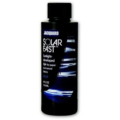 Jacquard solarfast - lichtgevoelige kleurstof, ultramarijn blauw (107), 118 ml/ 1 fles