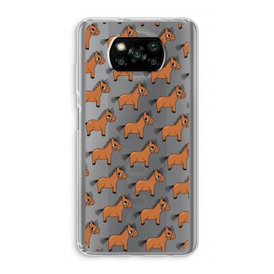 Pony: Xiaomi Poco X3 Pro Transparant Hoesje