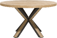 Happy@home Ovada eetkamertafel rond 130 cm